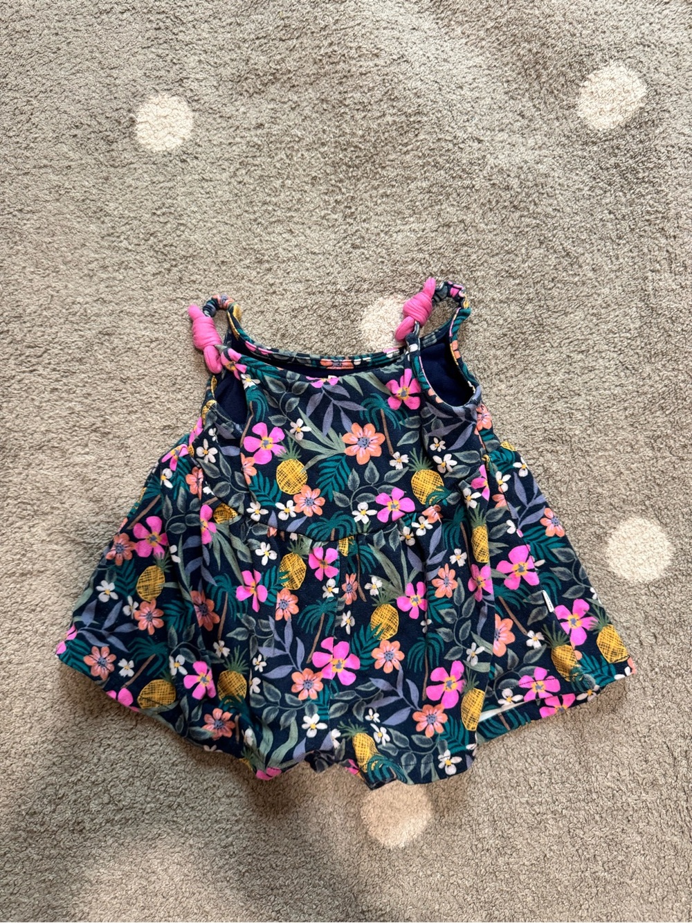 Play by Little Sleepies Tropical Print Romper